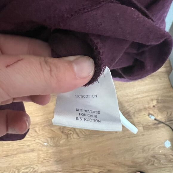 Tyler Boe Women's Side Buttoned Long Sleeve Mini Dress Red Medium - Picture 5 of 7